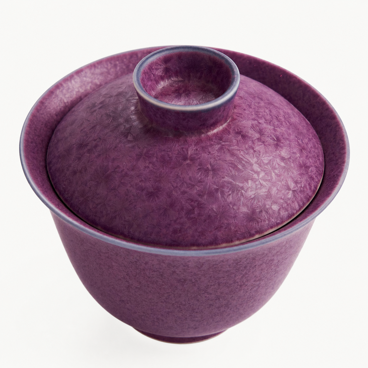 Purple Crystal Glaze Gaiwan - Summit Breeze Tea