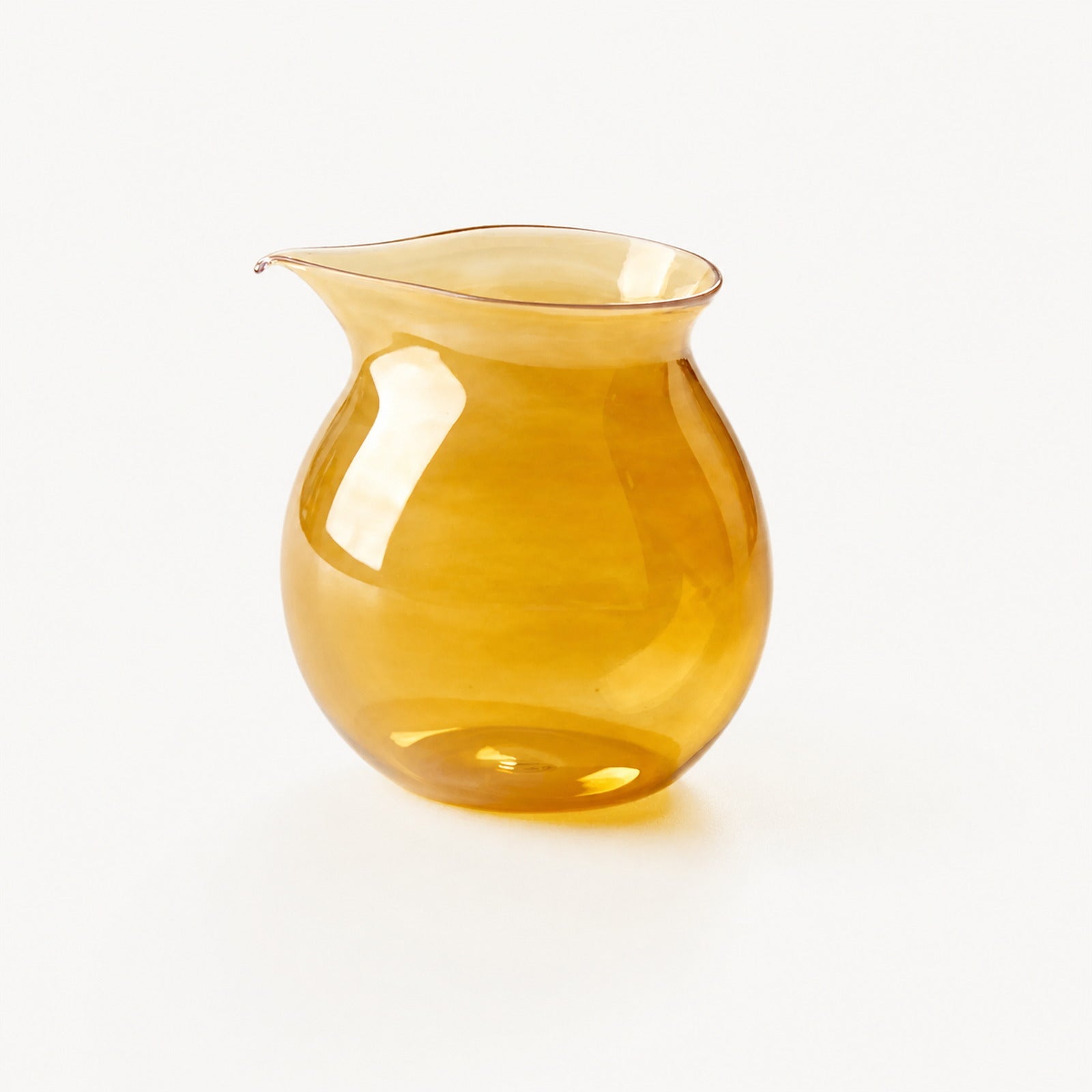 Round Translucent Colored Glass Fair Cup - Summit Breeze Tea