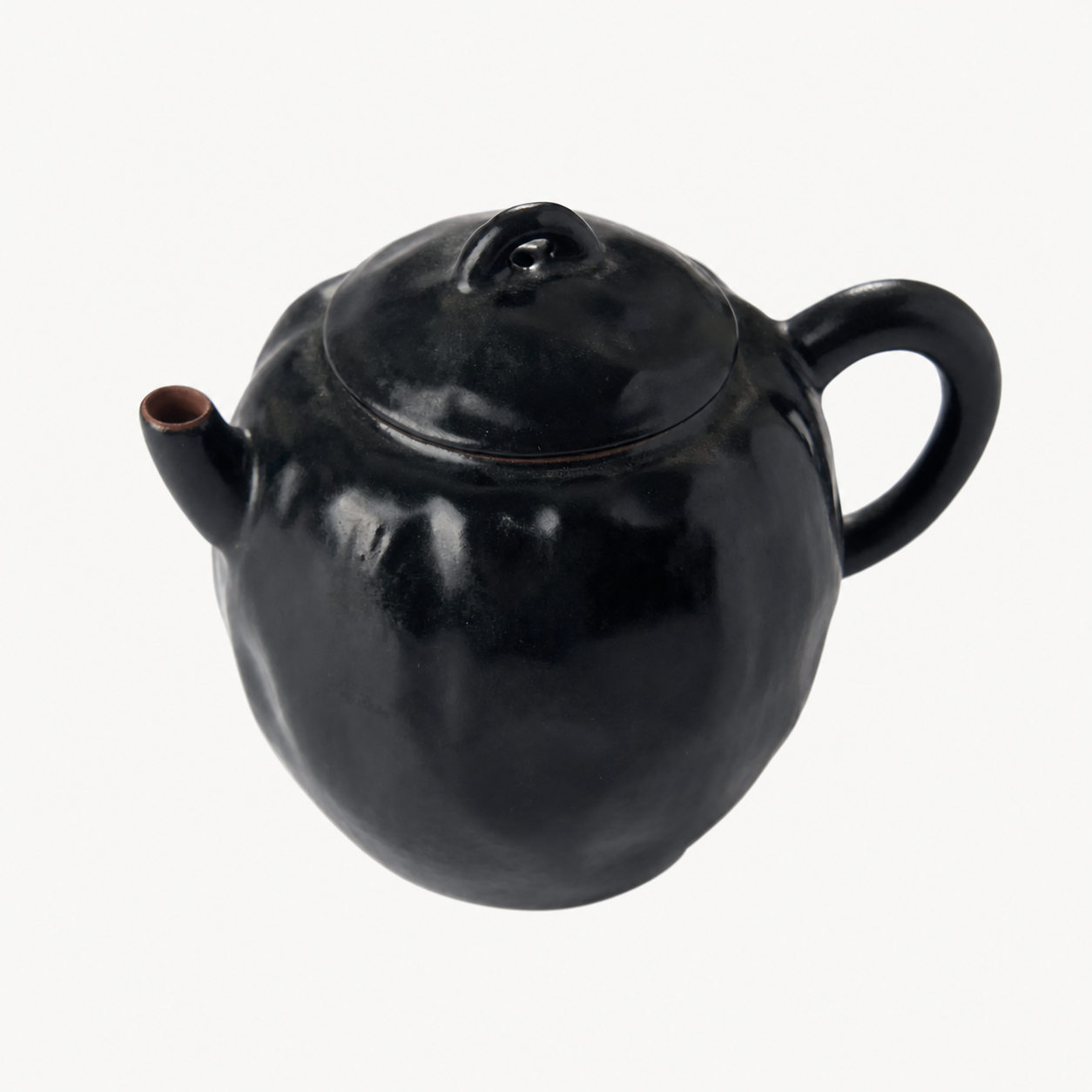 Rustic Ceramic Black Teapot - Summit Breeze Tea