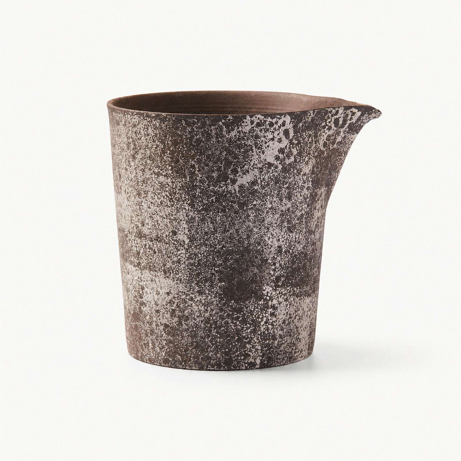 Rustic Silver-Gilded Ceramic Fair Cup - Summit Breeze Tea