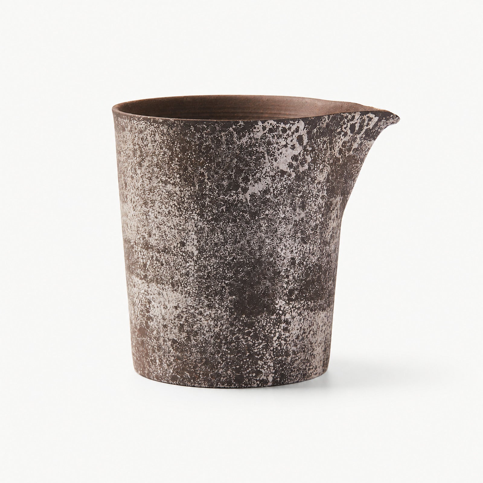Rustic Silver-Gilded Ceramic Fair Cup - Summit Breeze Tea
