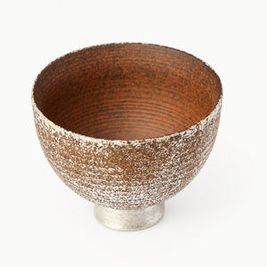 Rustic Silver-Gilded Host Cup - Summit Breeze Tea