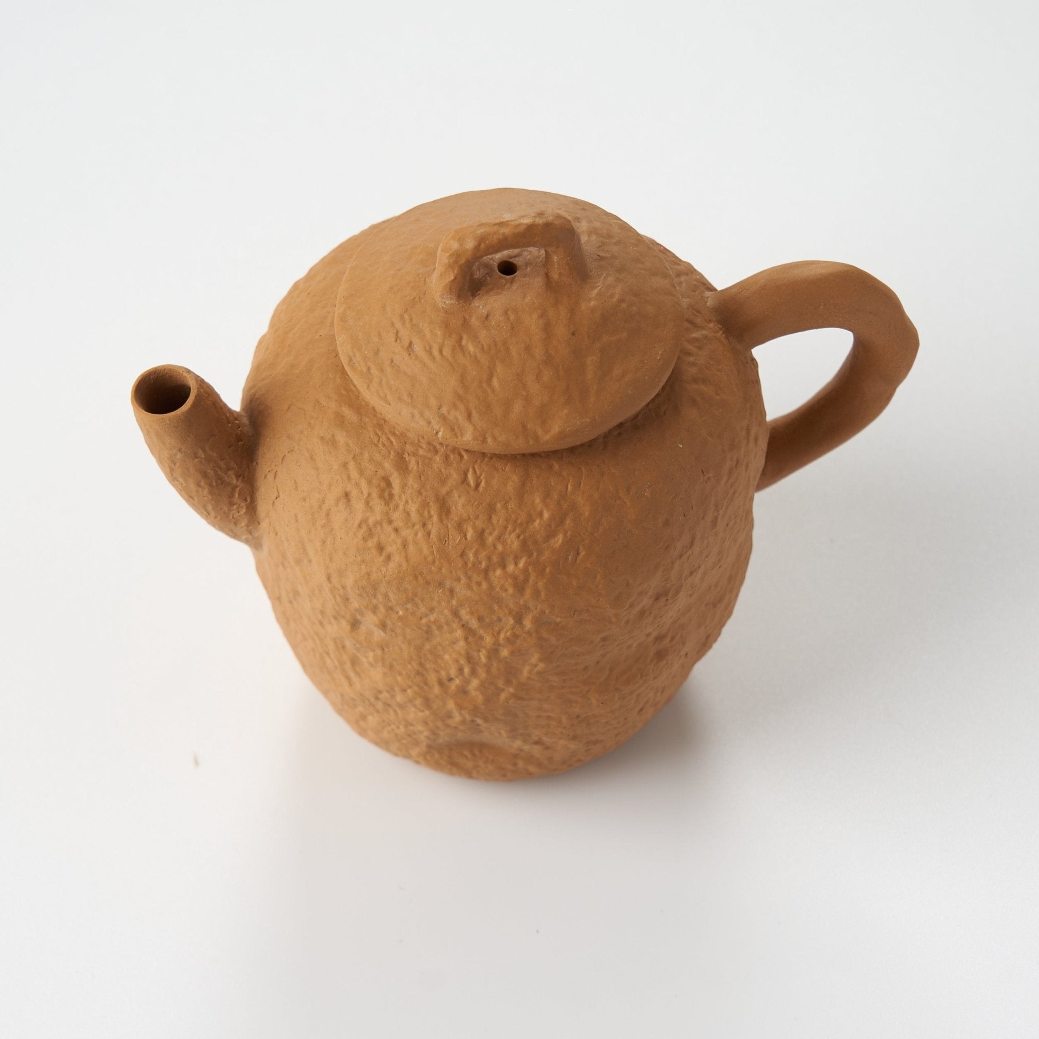 Rustic Yellow Clay Teapot - Summit Breeze Tea