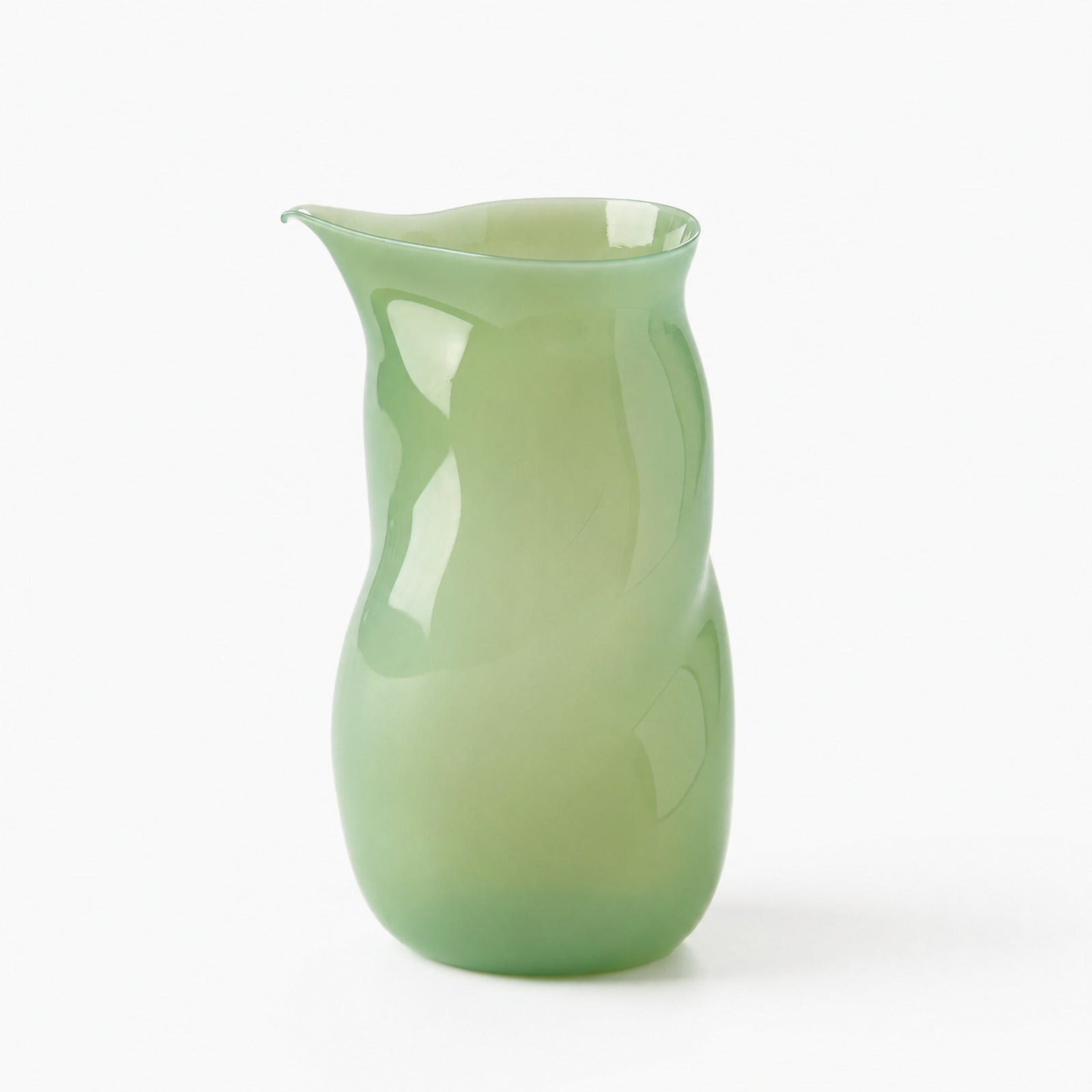 Slim Hand-blown Colored Glass Fair Cup - Summit Breeze Tea