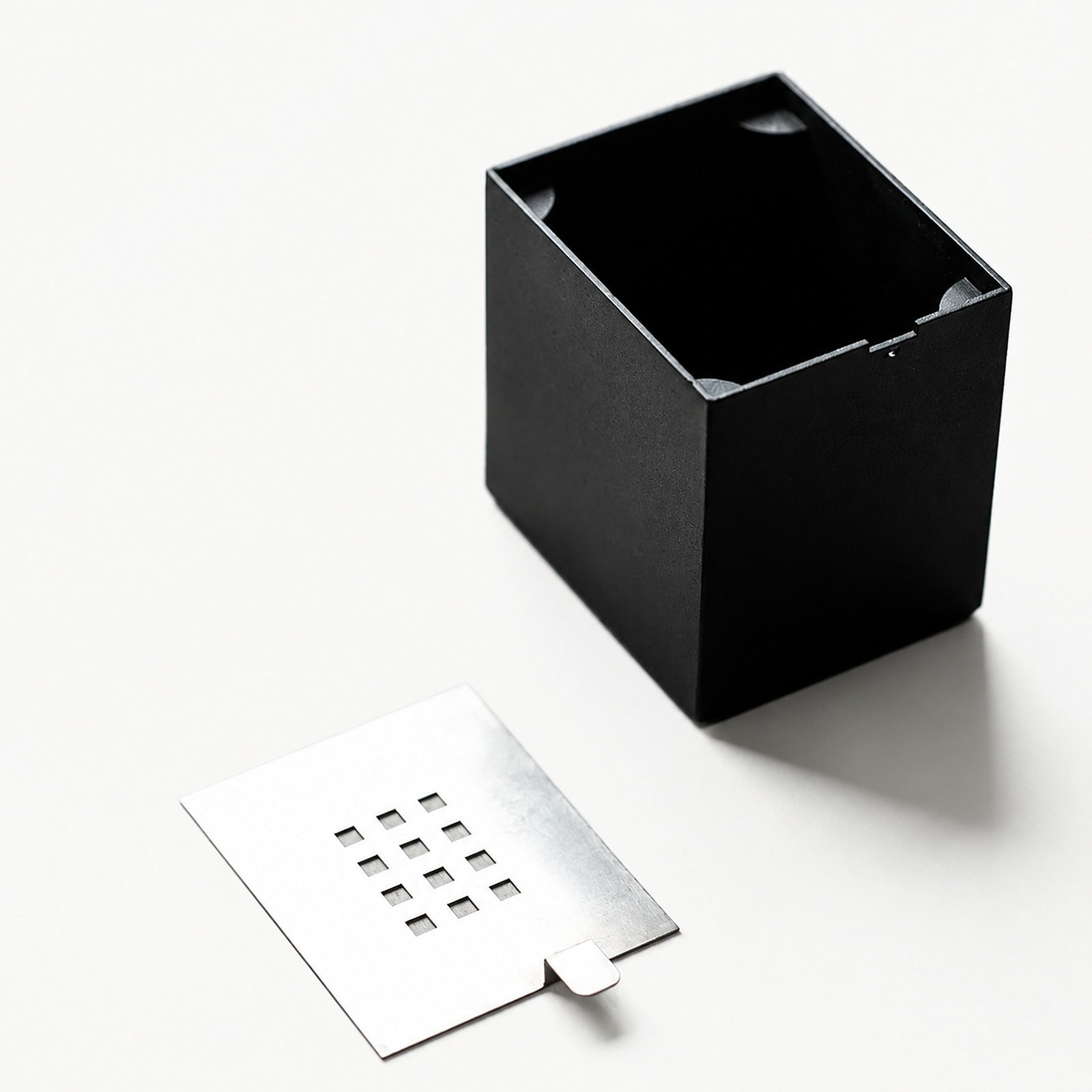 Square Iron Tea Waste Bowl - Summit Breeze Tea