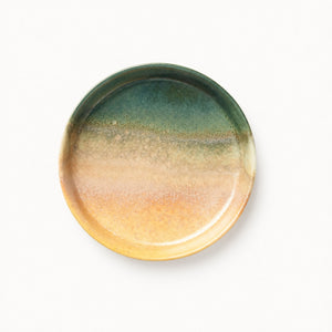 Teal-Green Ceramic Tea Boat - Summit Breeze Tea