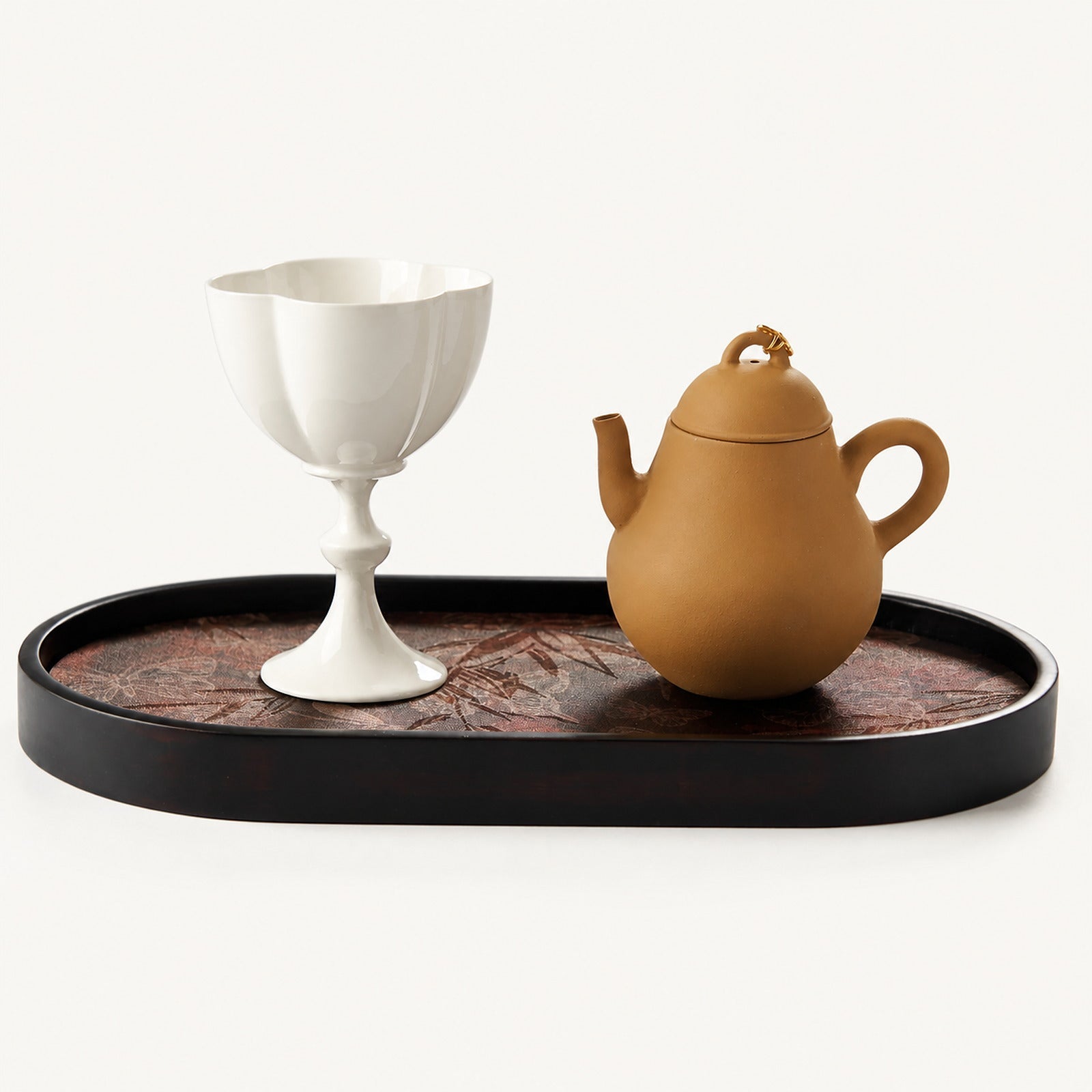 Yellow Clay Teapot and Master Cup Gongfu Tea Set - Summit Breeze Tea